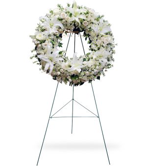 White Pure Wreath